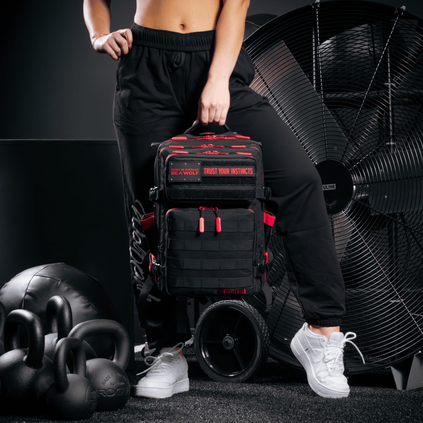 Durable 25L Waterproof Gym Backpack   1000D Oxford, MOLLE Webbing, Laptop Pocket5