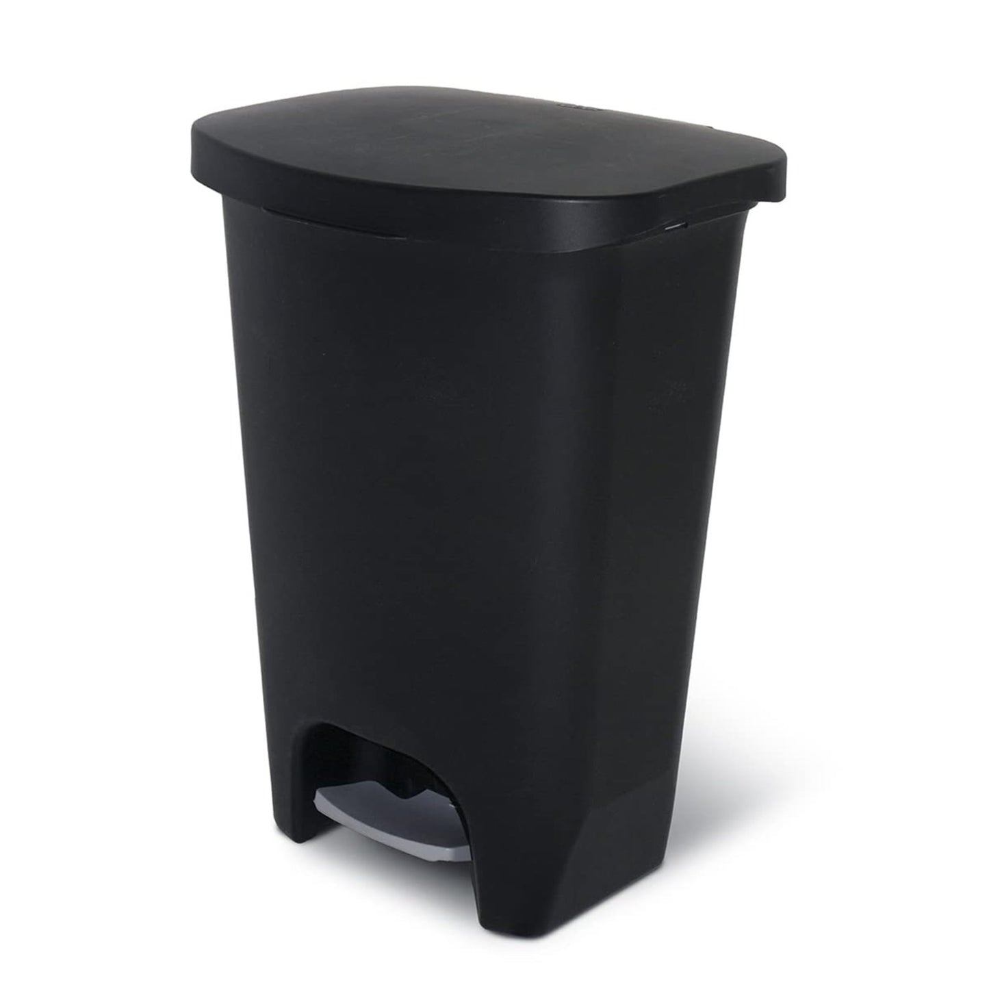 13 Gal Black Trash Can with Clorox Odor Control | Hands-Free Step-On Bin, Kitche1