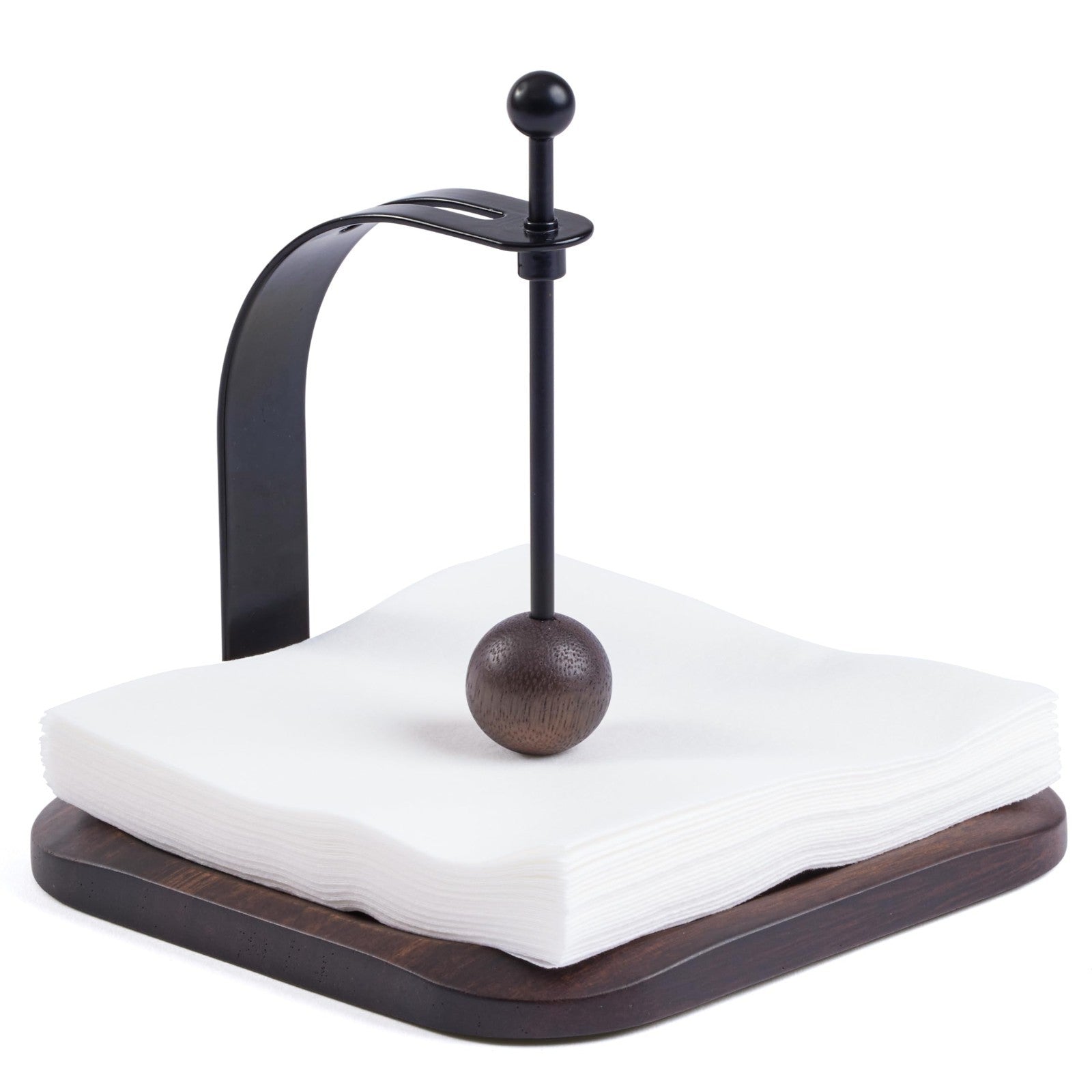 Wood Napkin Holder for Table - Stylish Paper Napkin & Cocktail Holder for Home,0