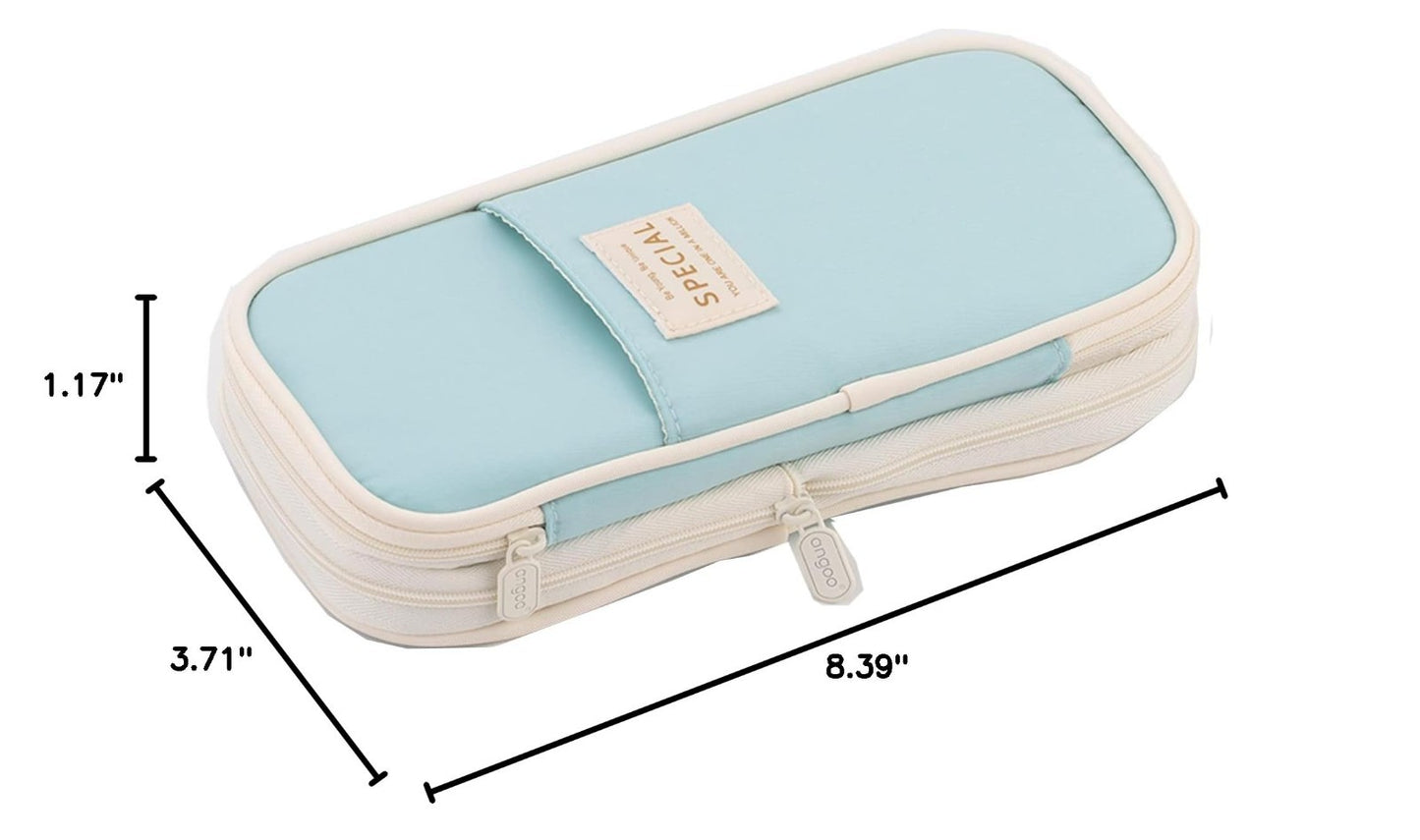 Large Capacity Pencil Case Organizer   Zippered Pen Bag for Office & Travel9