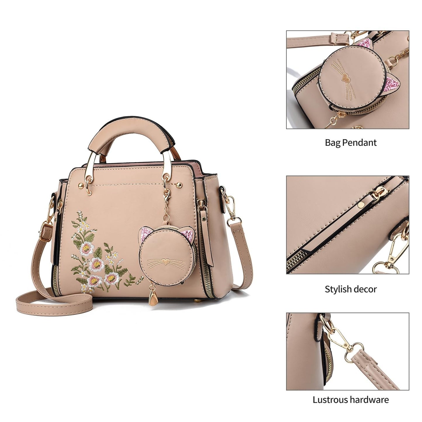 Stylish Women's Crossbody Handbags, Top Handle Satchel & Small Tote Bags4