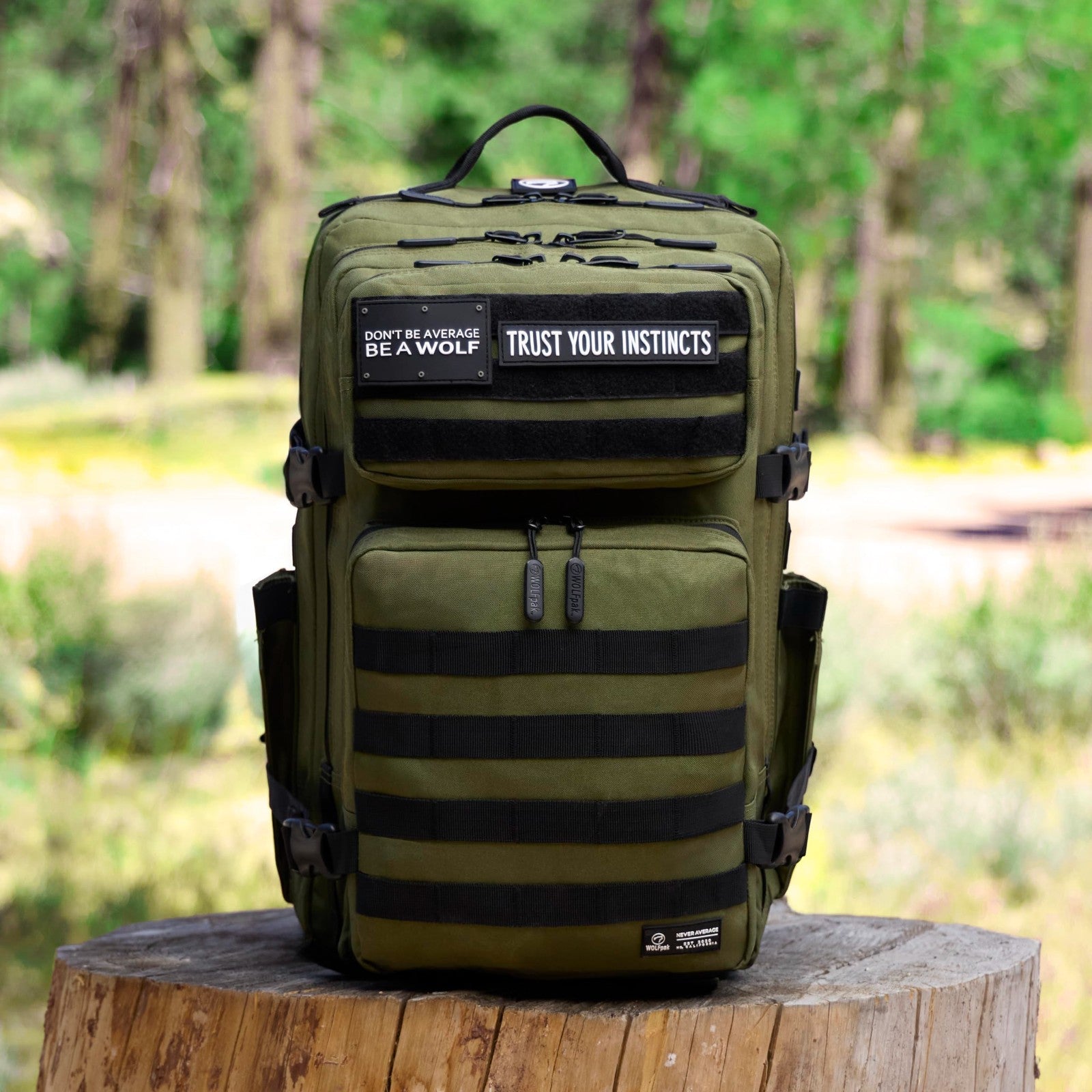 Durable 45L Waterproof Gym Backpack   1000D Oxford, MOLLE Webbing, Laptop Pocket8