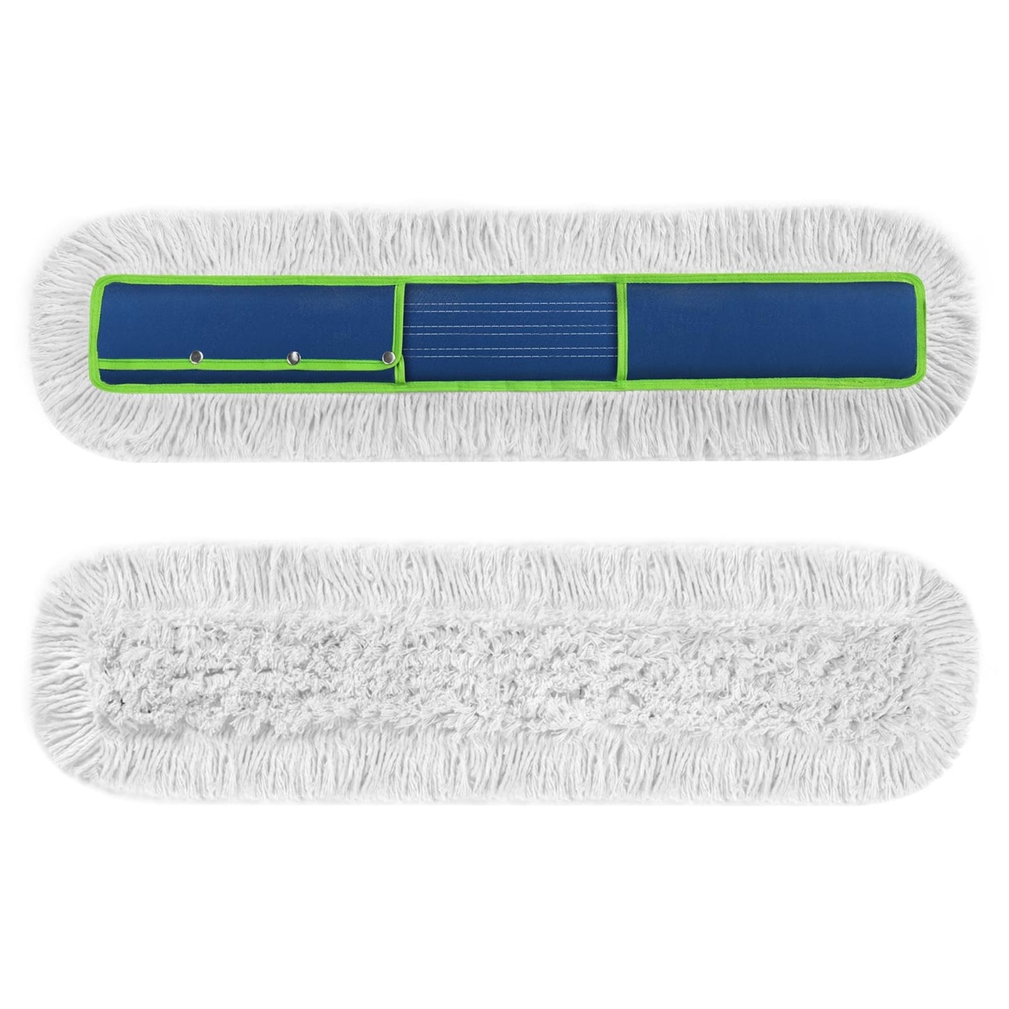 41" Commercial Dust Mop Replacement Pads - Heavy Duty, Washable, 10 Pack1