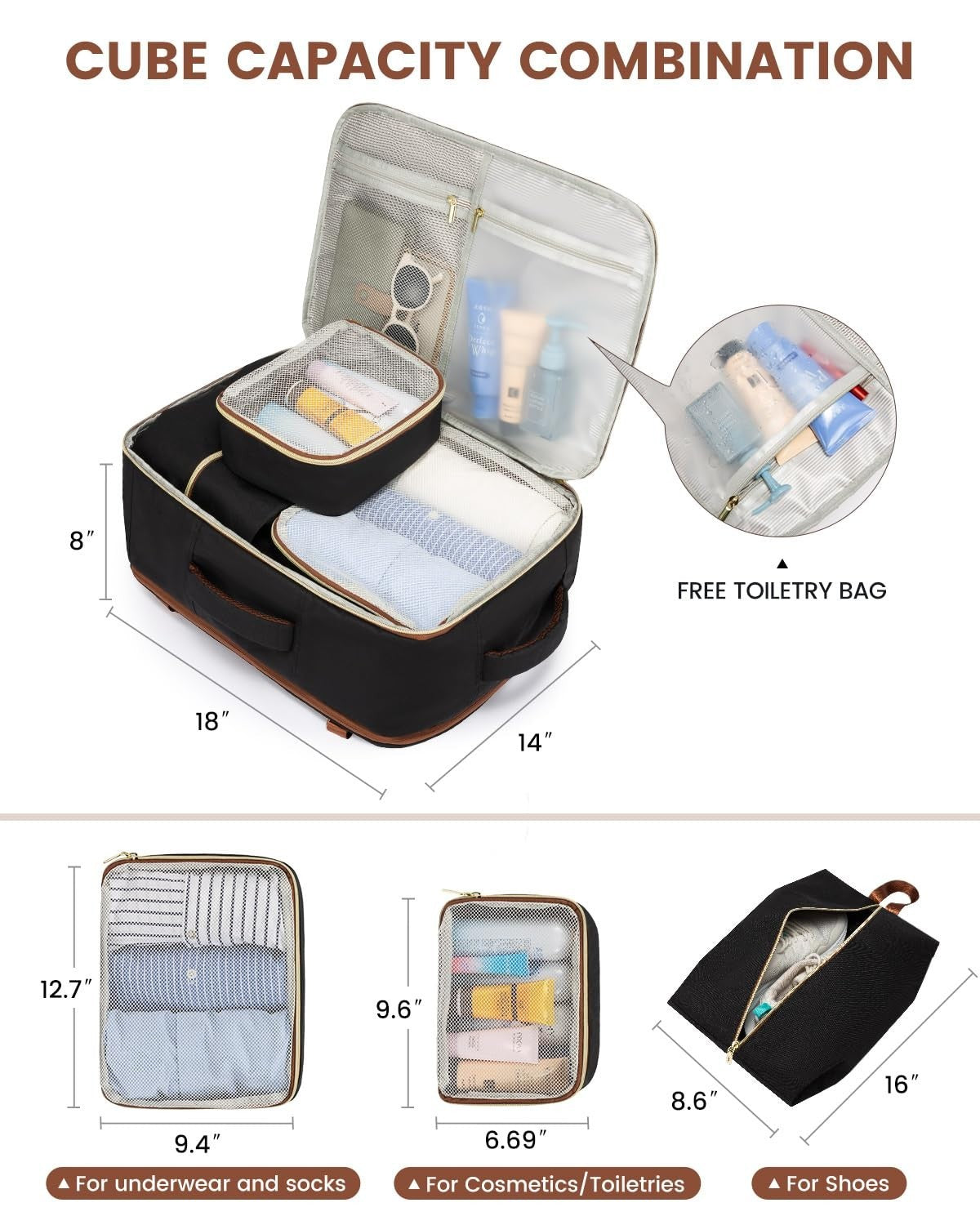 Here’s an optimized eBay title for the product:"40L Travel Backpack for Women2