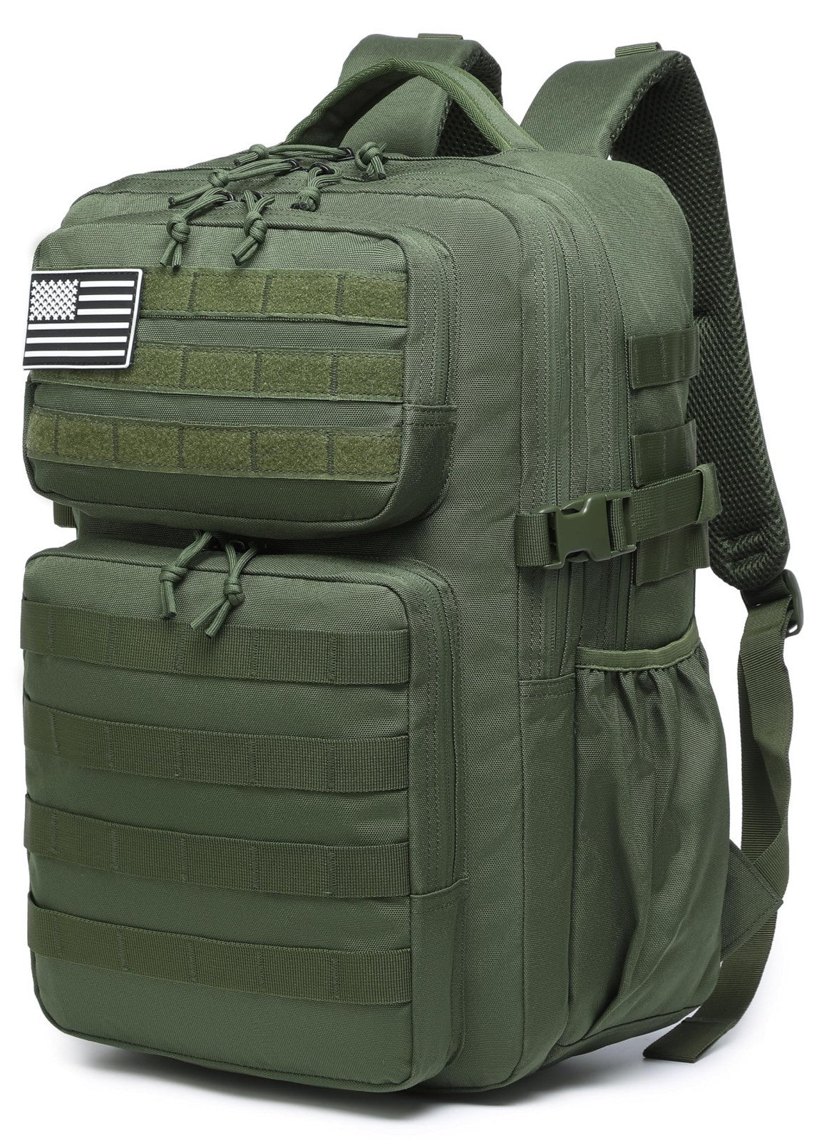 Waterproof Military Tactical Backpack   3 Day Assault Pack, Molle Daypack with W2