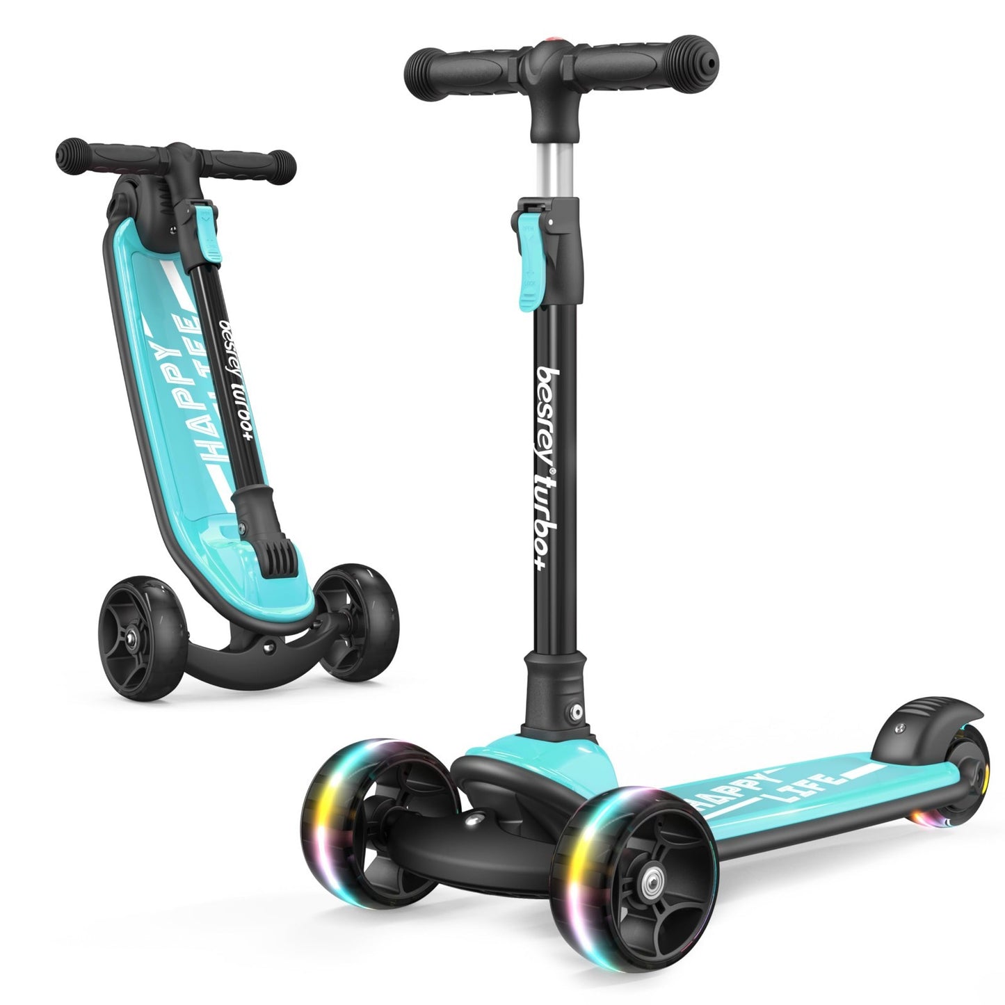 3-Wheel Kids Scooter Ages 3-10, Adjustable Height, Safe & Durable Design1