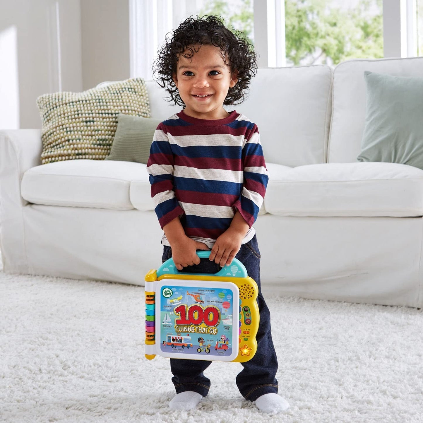 100 Things That Go Learning Toy   Interactive Educational Playset for Kids8