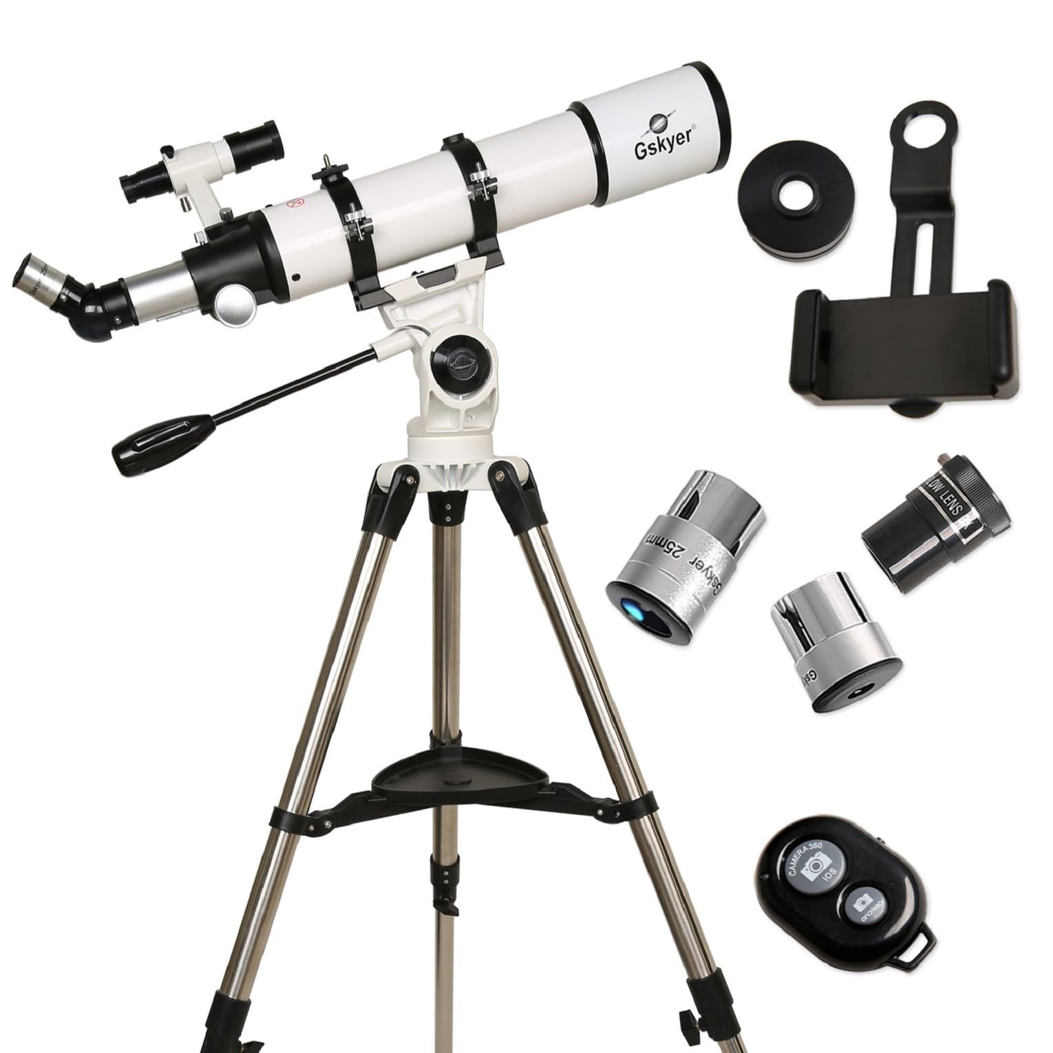 600x90mm AZ Refractor Telescope for Adults   Astronomy, German Technology, Starg6