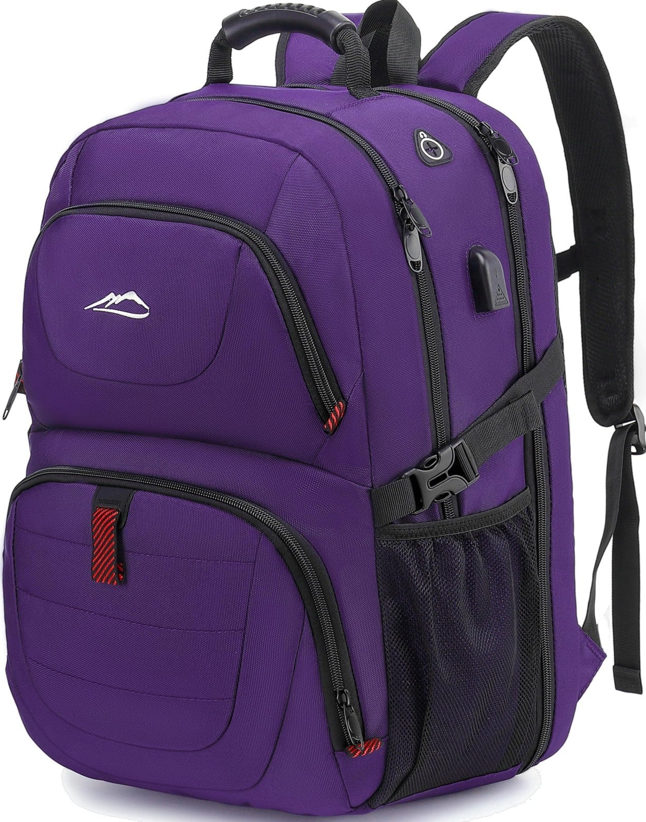Extra Large Anti Theft Travel Backpack for 18.4" Laptop, USB Charging, College &1