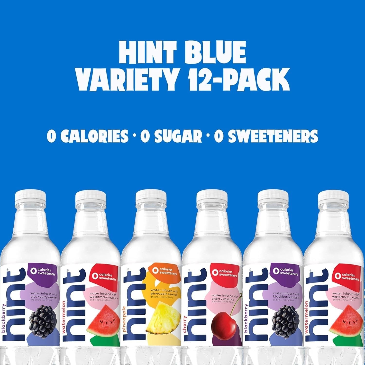 Fruit Infused Flavored Water Variety Pack   Sugar Free, Zero Calories, 16 Fl Oz4