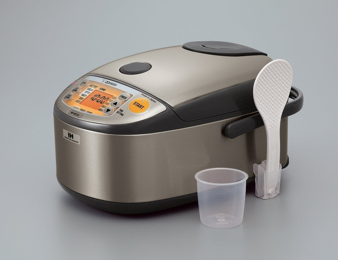 Induction Heating Rice Cooker & Warmer, 5.5-Cup, Stainless Steel, Dark Gray2