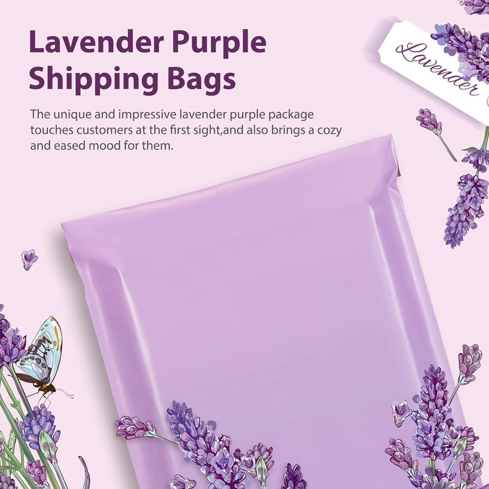 Bulk 400 Pcs Poly Mailers 14.5x19" Waterproof Self-Adhesive Shipping Bags, Color3
