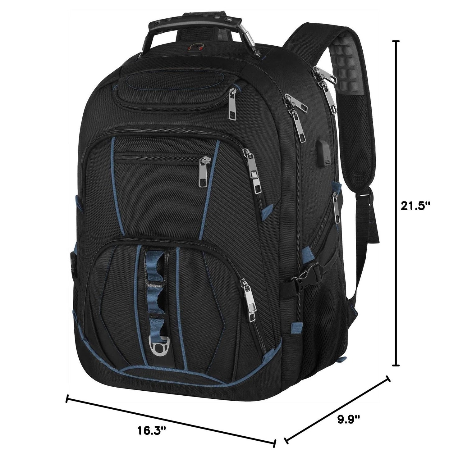 Extra Large 18.4" Gaming Laptop Backpack   TSA Friendly, RFID Anti Theft, Heavy2