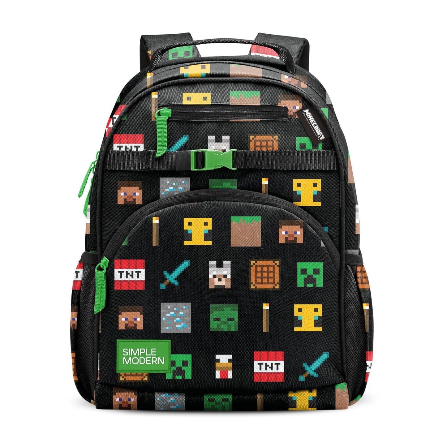 18L Minecraft Backpack for Kids | Stylish School Bag for Boys & Girls0