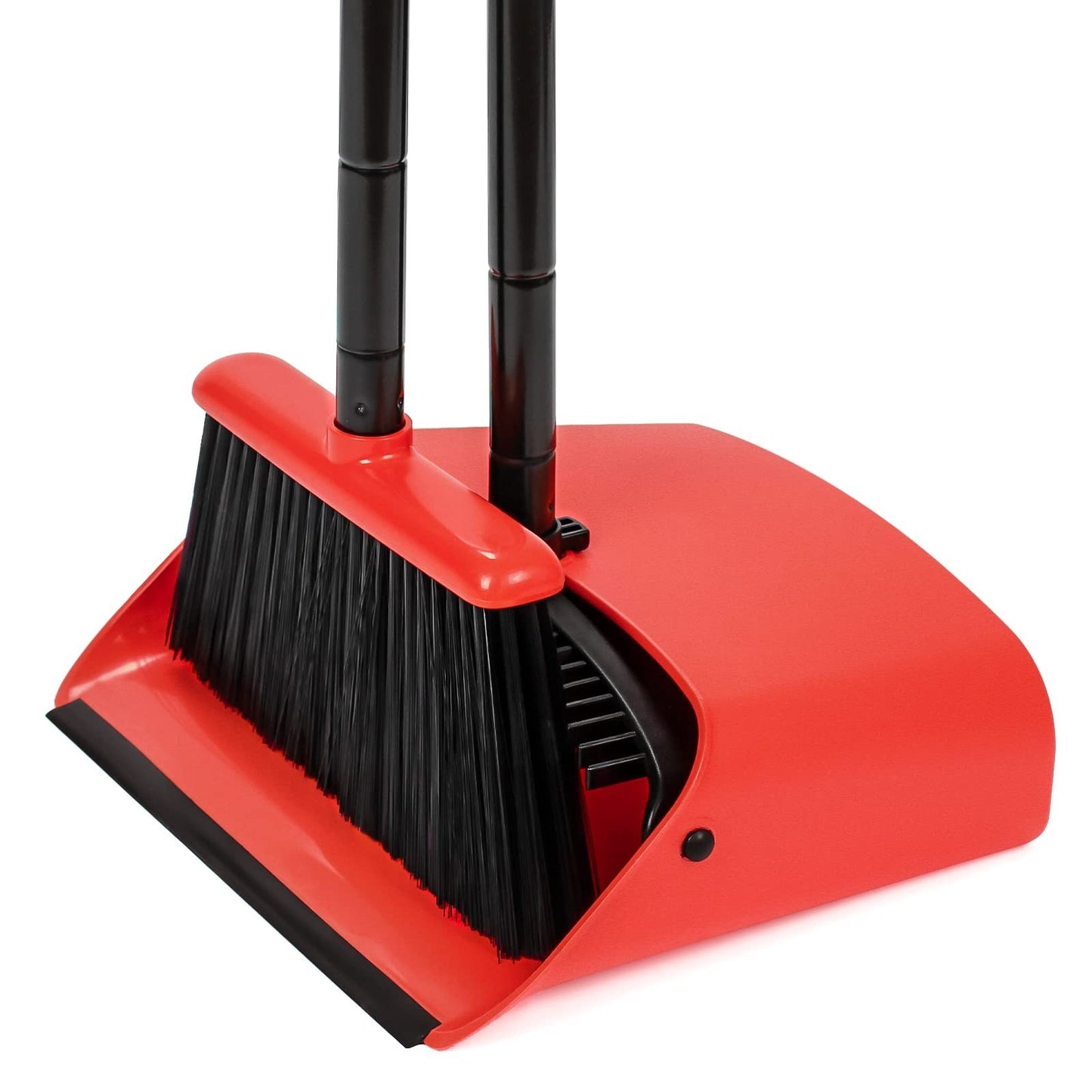 52" Broom and Dustpan Set - Heavy Duty Cleaning Combo for Home, Office & Garage1