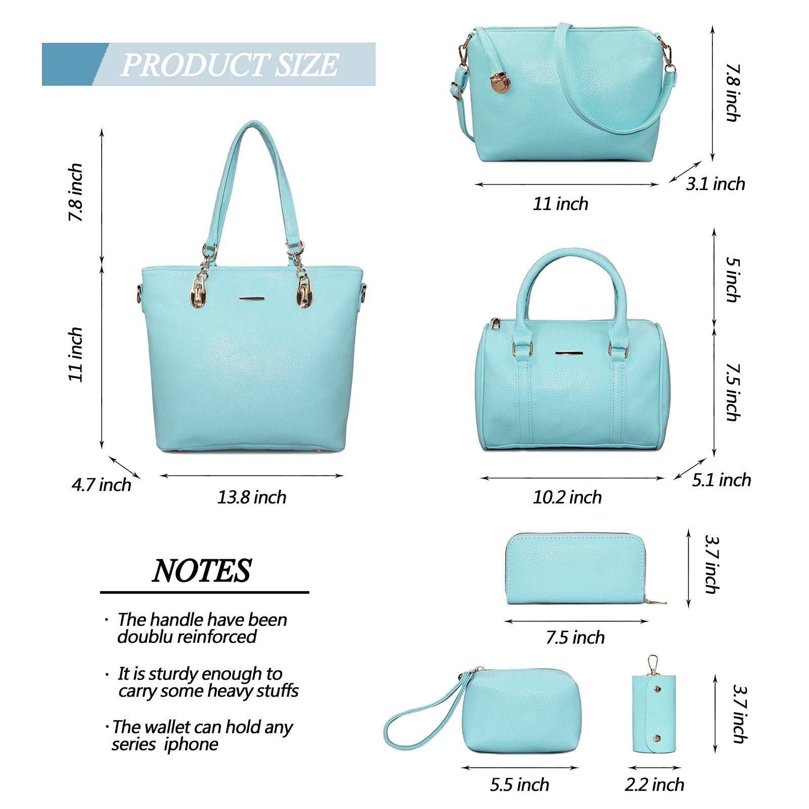 Designer Handbags for Women - Satchel Shoulder Tote Top Handle Purse - Stylish &3