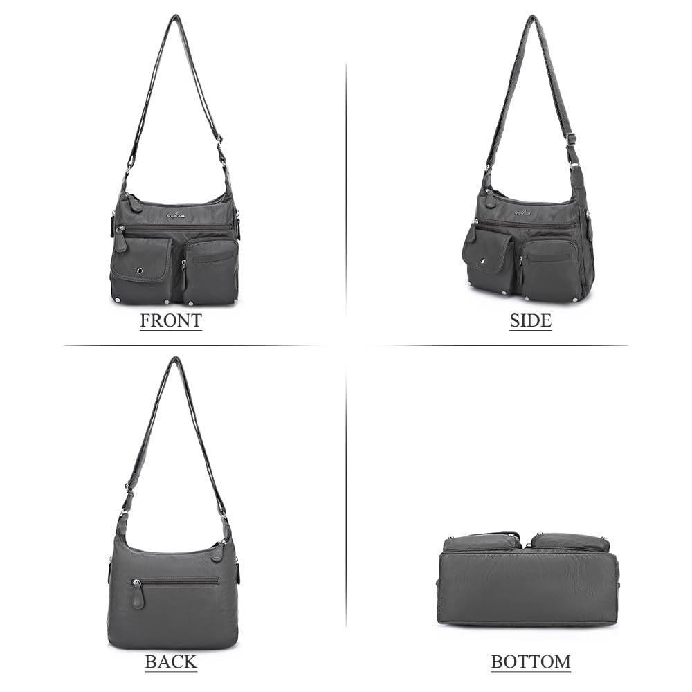 Stylish Crossbody Bags for Women   Medium Faux Leather Shoulder Handbags & Purse3