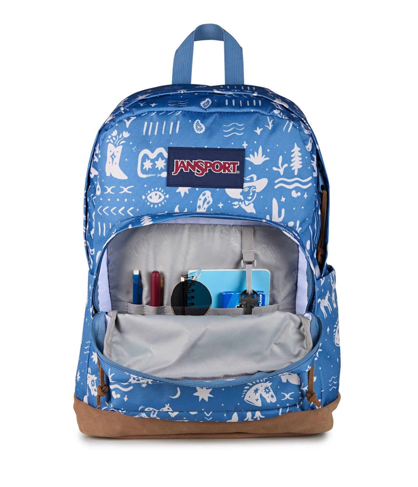 Durable Daypack Backpack with Padded 15" Laptop Sleeve & Water Bottle Pocket   B3