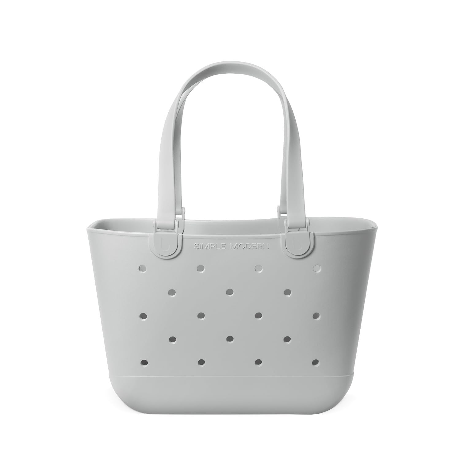 Large Waterproof Beach Tote Bag | Gray Getaway Bag with Zipper Pocket | Travel,1