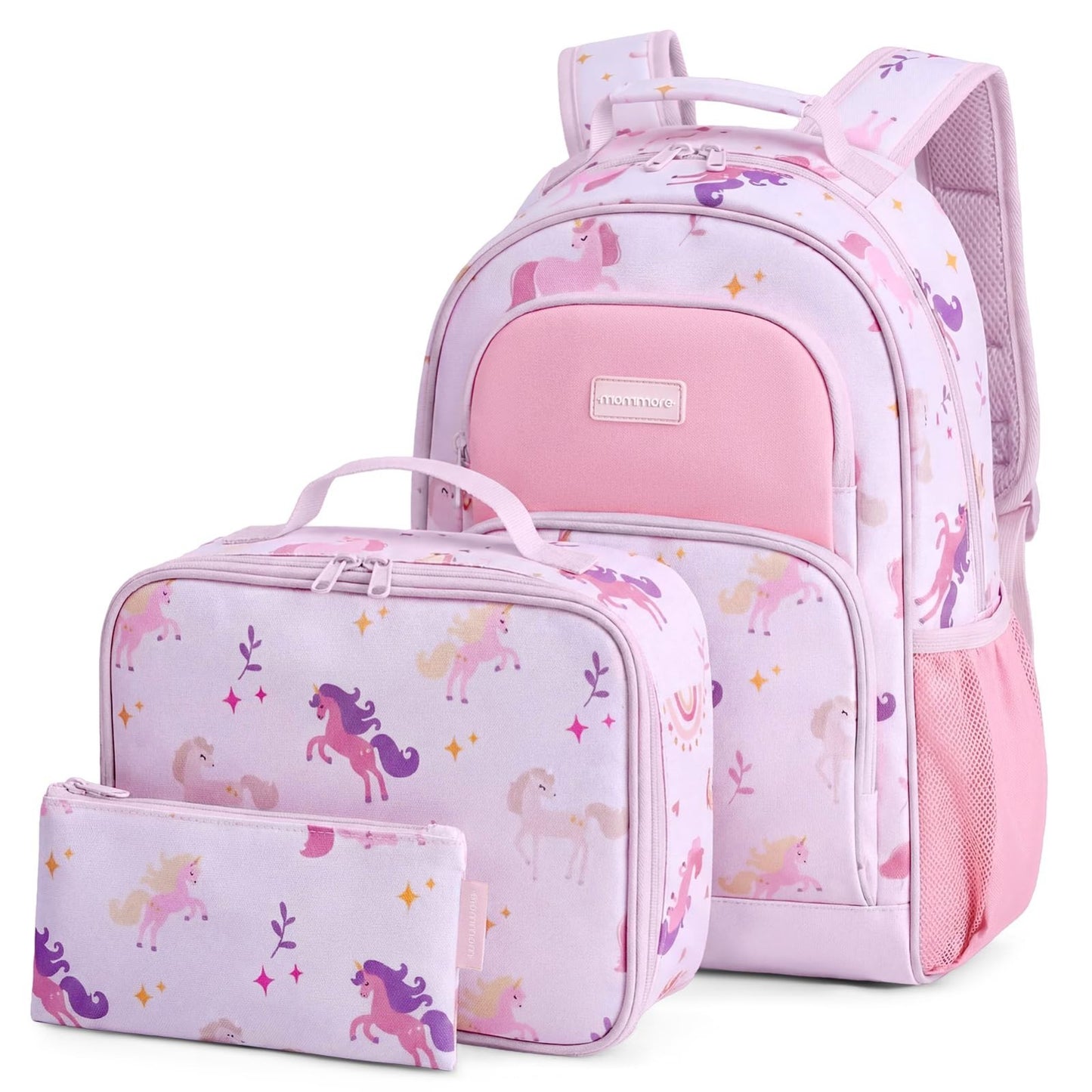 Kids Backpack Set for Kindergarten & Preschool, 3-Piece with Lunch Box & Pencil0