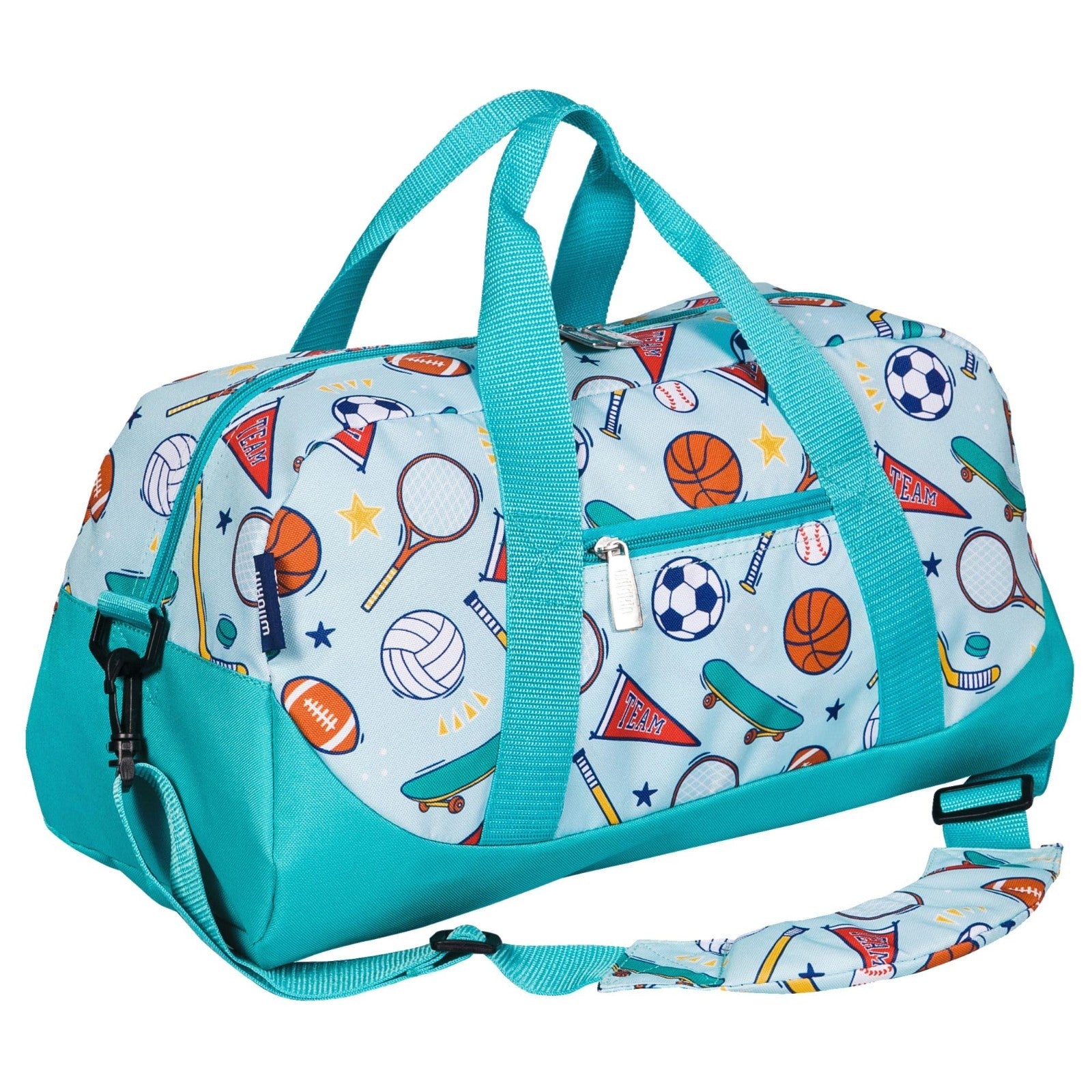 Kids Overnighter Duffel Bag - Lightweight Travel Bag for School & Sleepovers, Du0