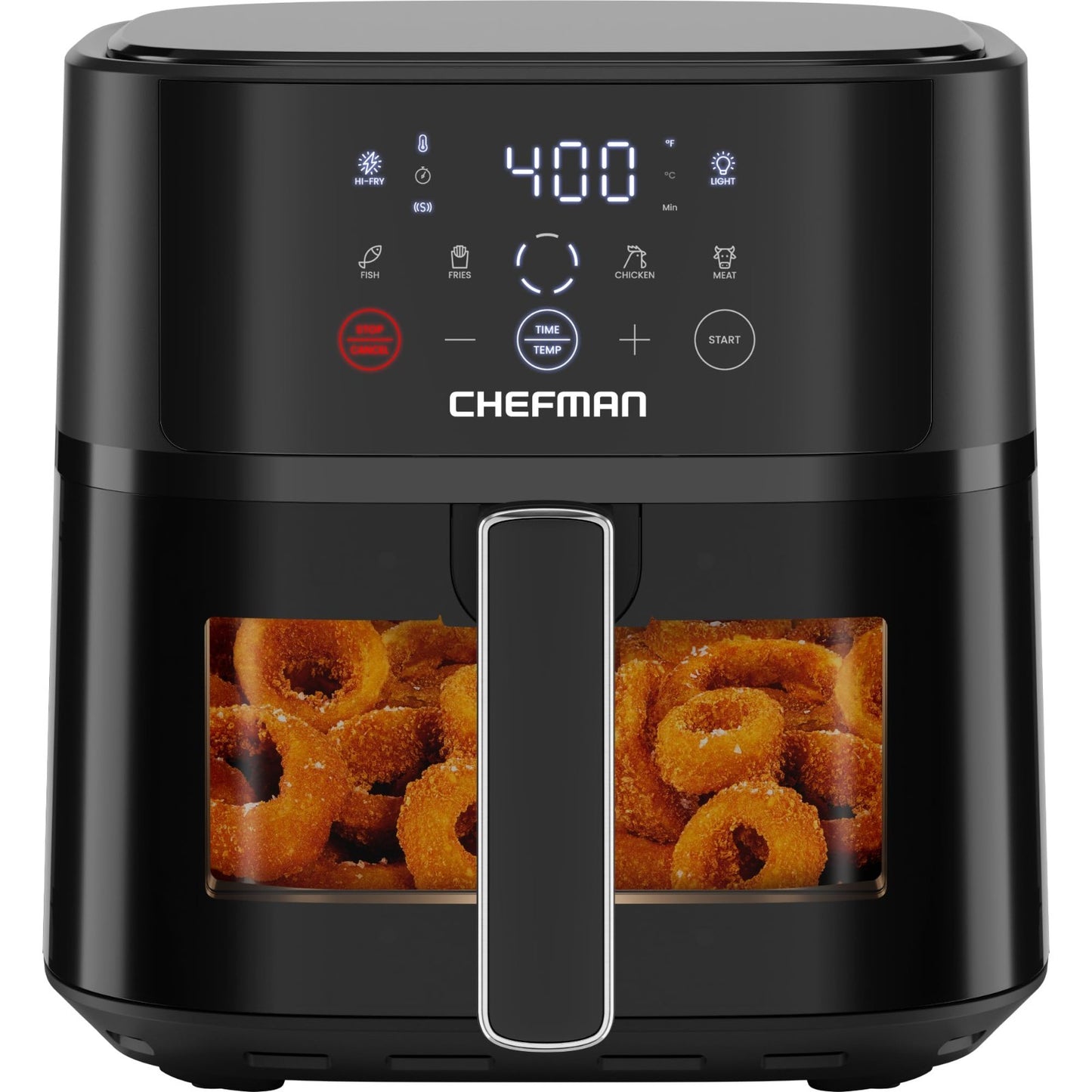6QT Air Fryer Compact with Hi Fry Technology, Touch Controls & Easy View Window1