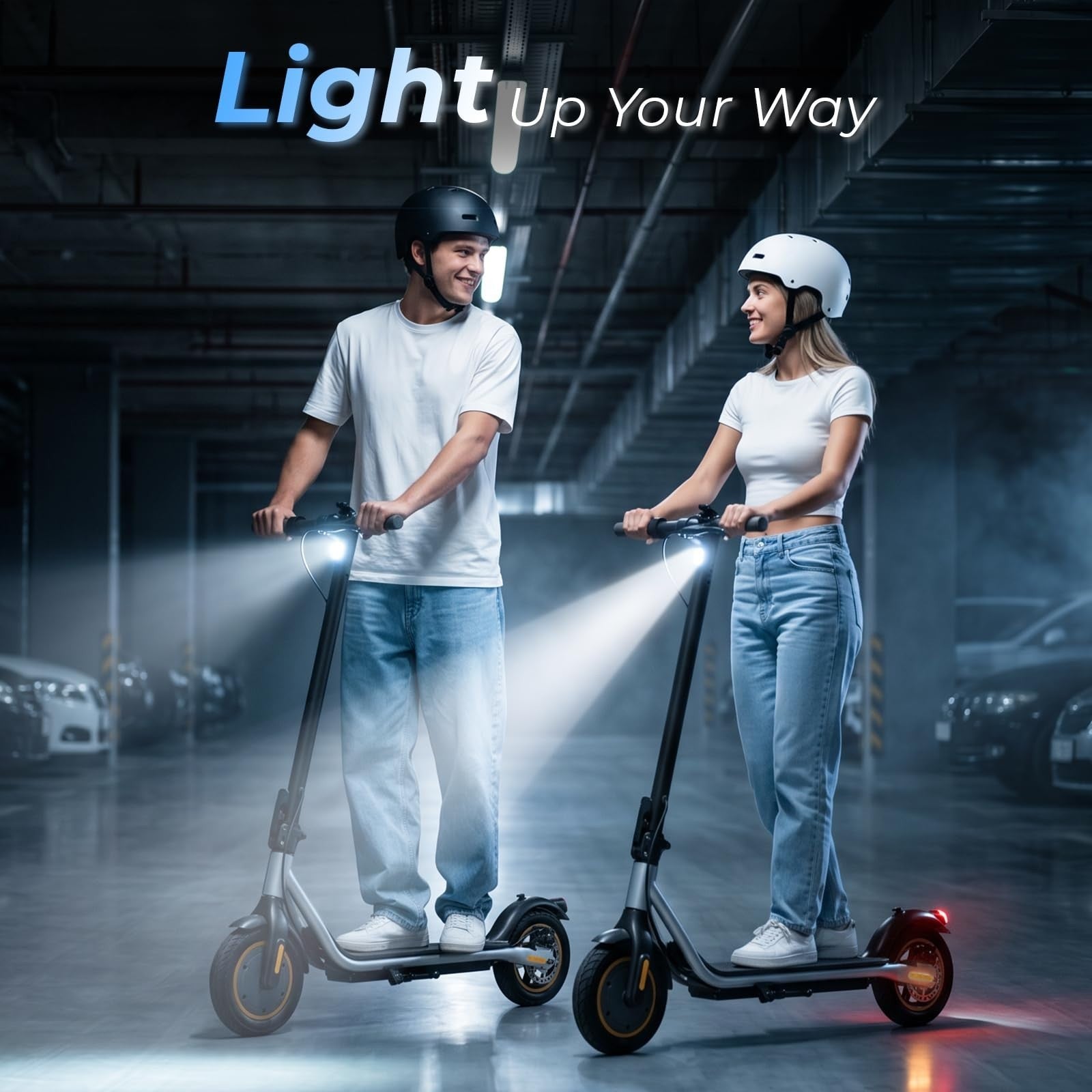 High-Power Electric Scooter for Adults & Teens, 1200W/1000W/500W Motor, 10"/8.5"7