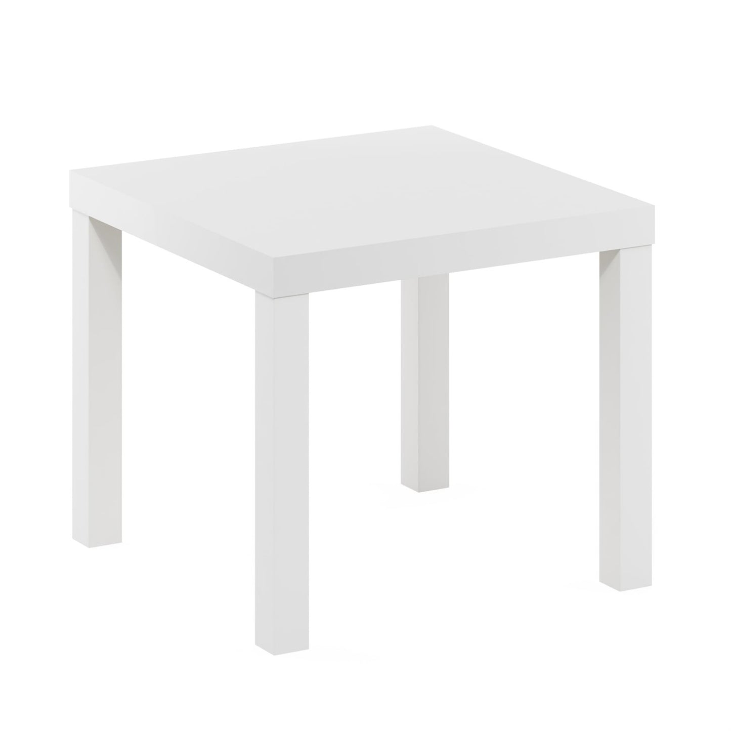 Modern Square Side Table - Triple Thick Top, Easy Assembly Nightstand for Living4