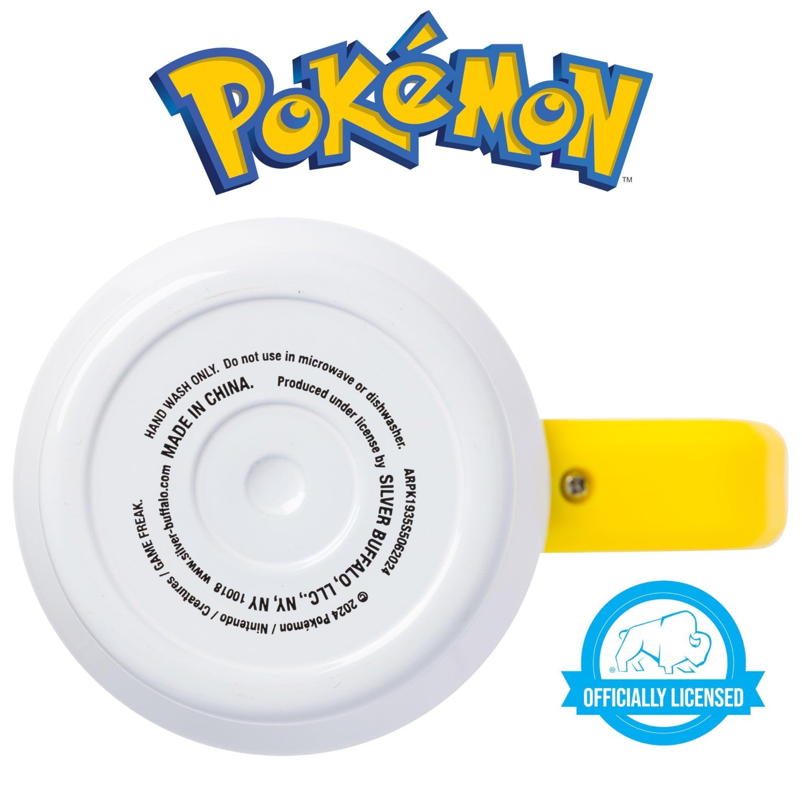 40oz Double Walled Stainless Steel Tumbler with Handle   Pikachu Design, Fits Cu6