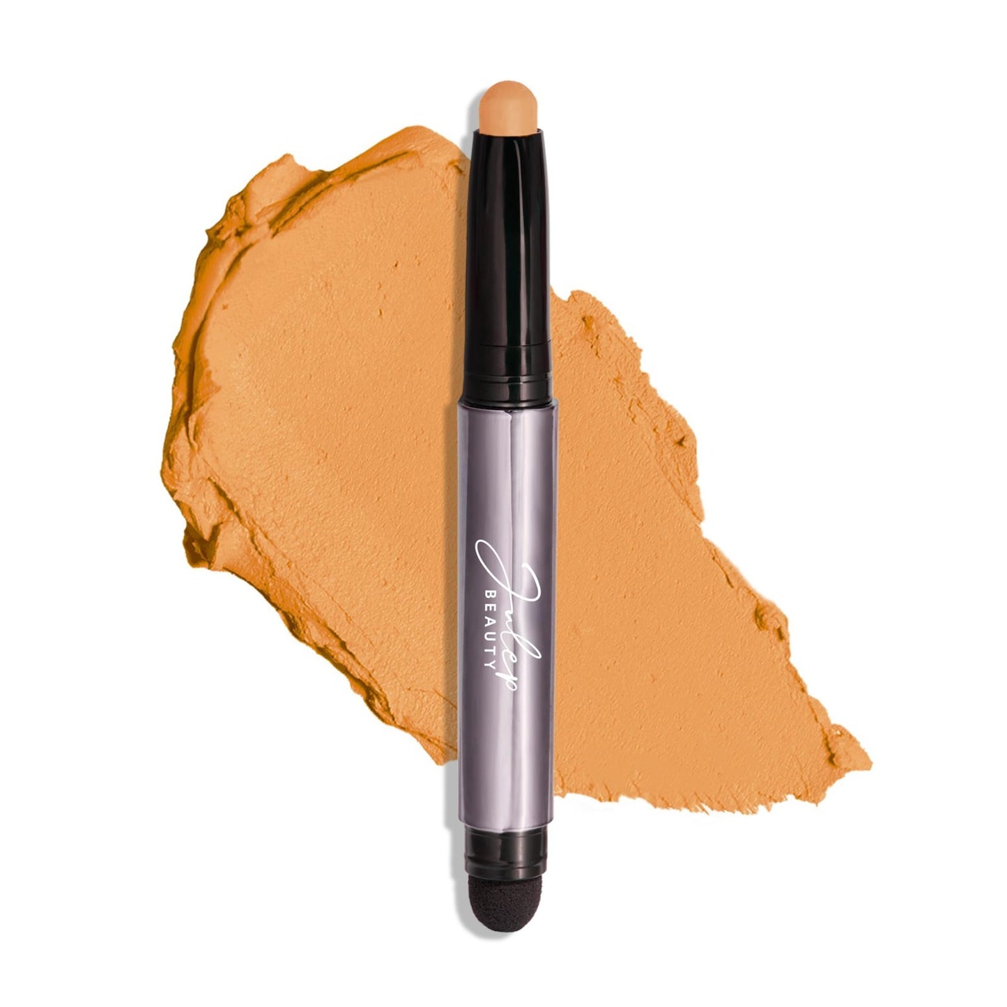 Crème-to-Powder Eyeshadow Stick - Marigold Matte, Long-Lasting, Easy Application1