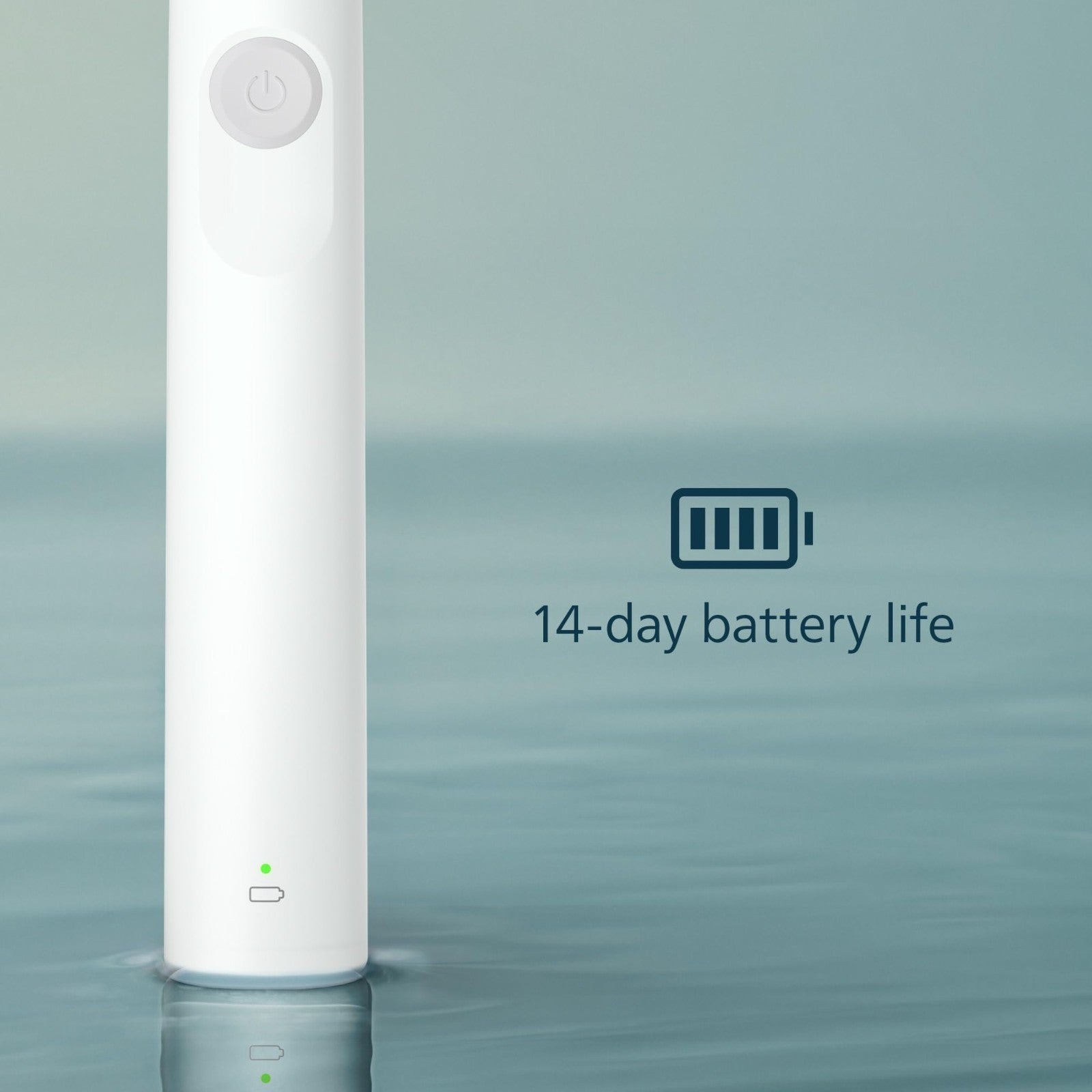 Rechargeable Electric Toothbrush with 1 Brush Head, 2 Minute Timer, 14 Day Batte4