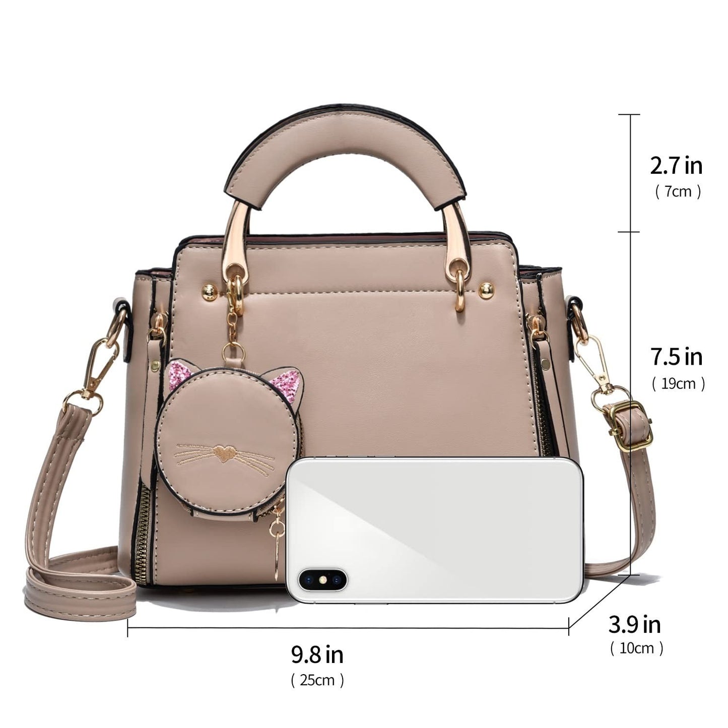 Stylish Women's Crossbody Handbags - Top Handle Satchel & Small Tote Bags4