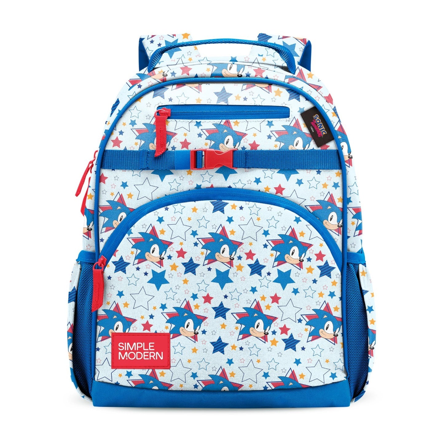 Kids Sonic the Hedgehog Backpack for School, 12L, Lightweight, Durable, Unisex0