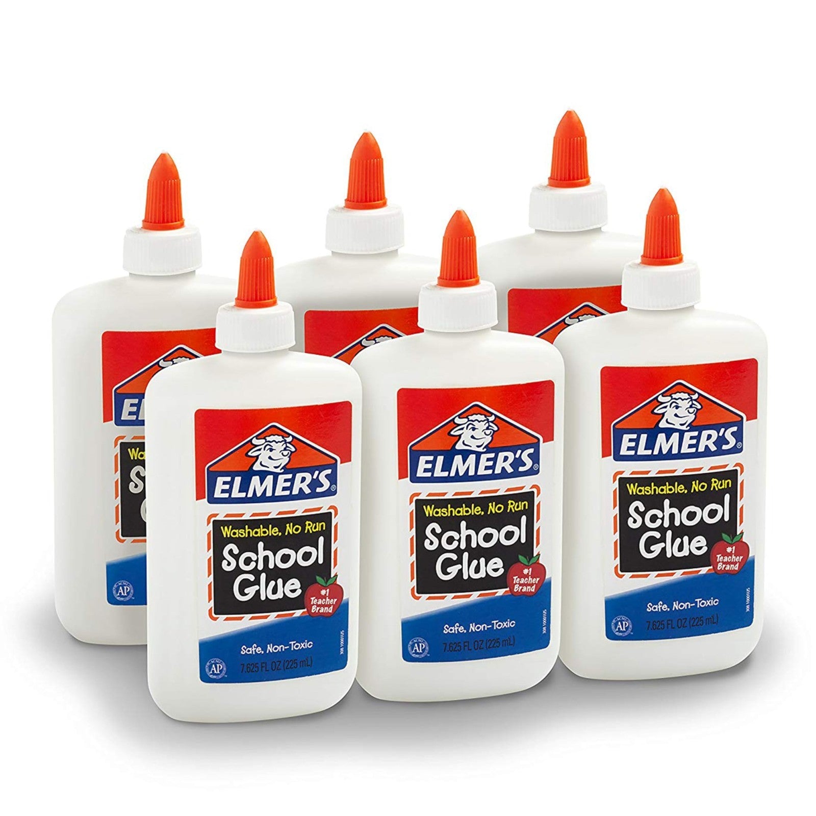 Washable Liquid School Glue, 7.6 oz, 6 Pack   Perfect for Slime, Crafts & Classr1