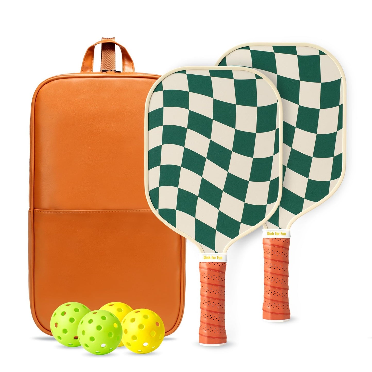 Pickleball Paddle Set of 2/4 - USAPA Approved, Graphite/Fiberglass, Includes Bal1