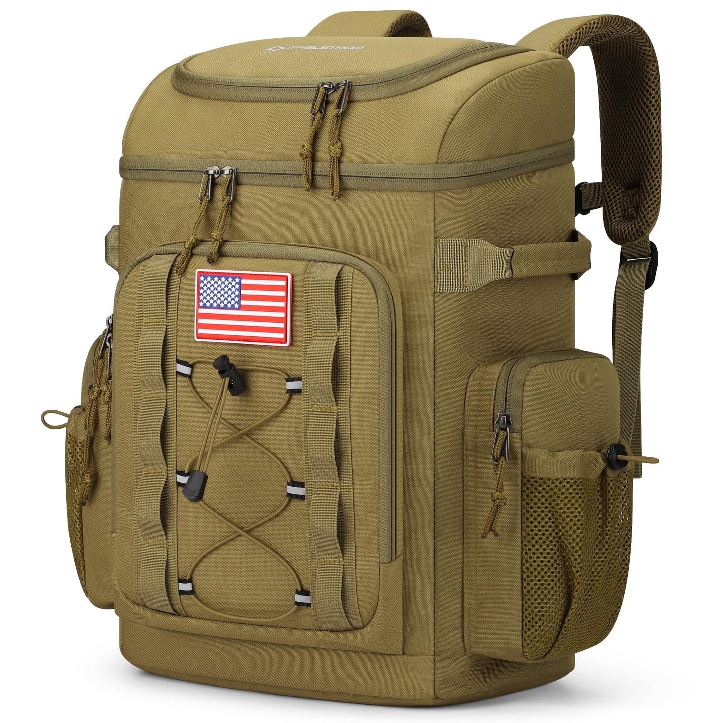 Insulated Backpack Cooler - 35/50 Can, Leakproof Soft Bag, Keeps Food Cold 16H,0