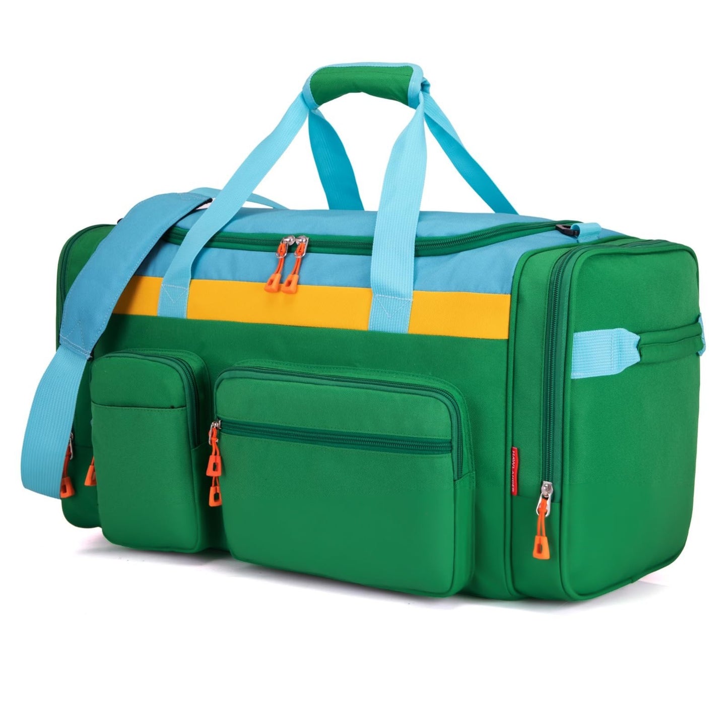 Spacious Kids Duffle Bag for Travel & Weekend Getaways, 22"x12"x12", Durable Pol2