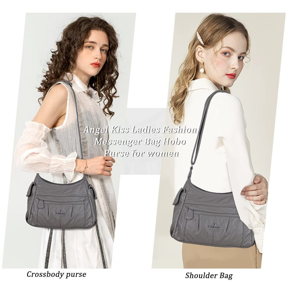 Stylish Crossbody Bags for Women   Medium Faux Leather Shoulder Handbags & Purse4