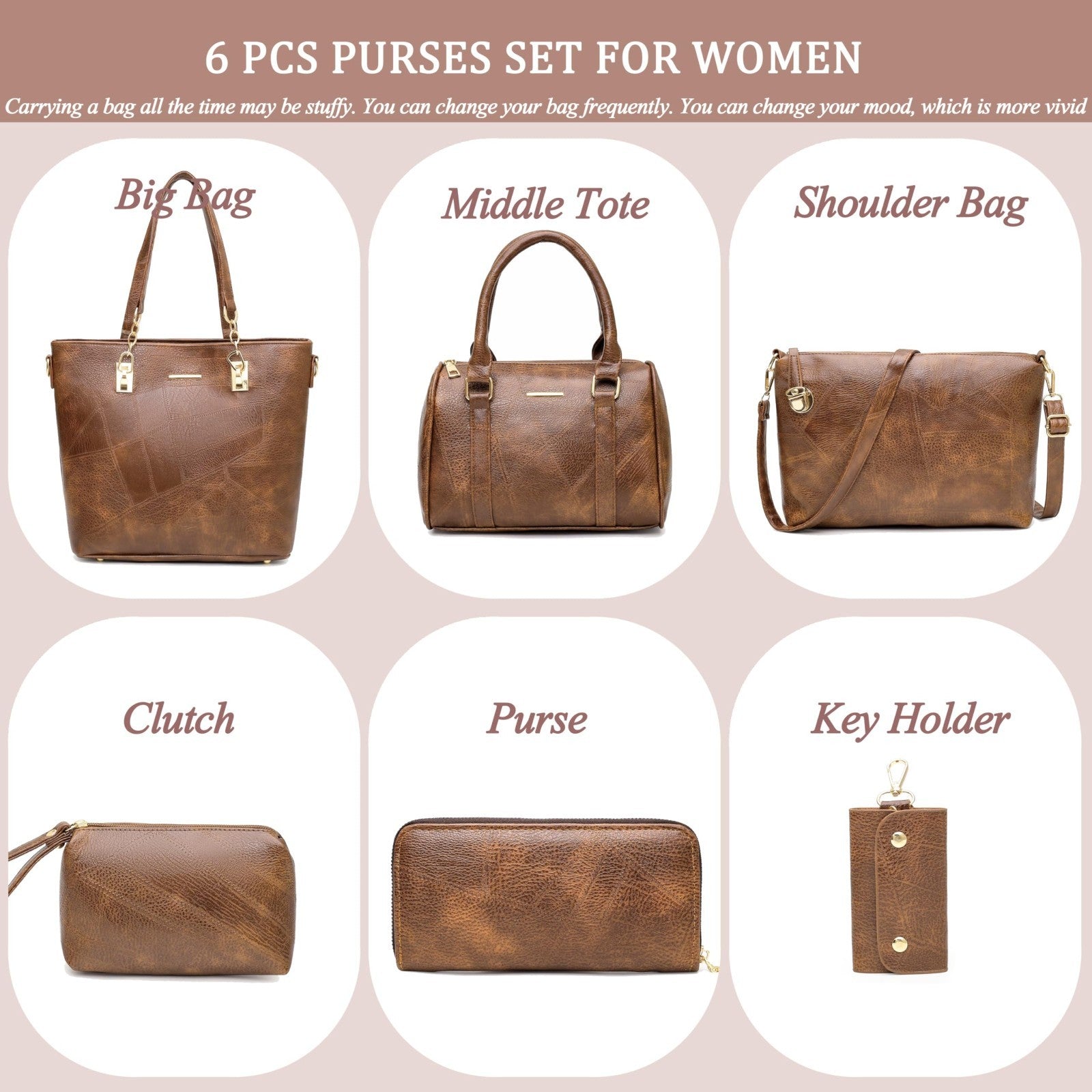 Stylish Designer Handbags for Women - Satchel, Shoulder Tote, Top Handle Bag2