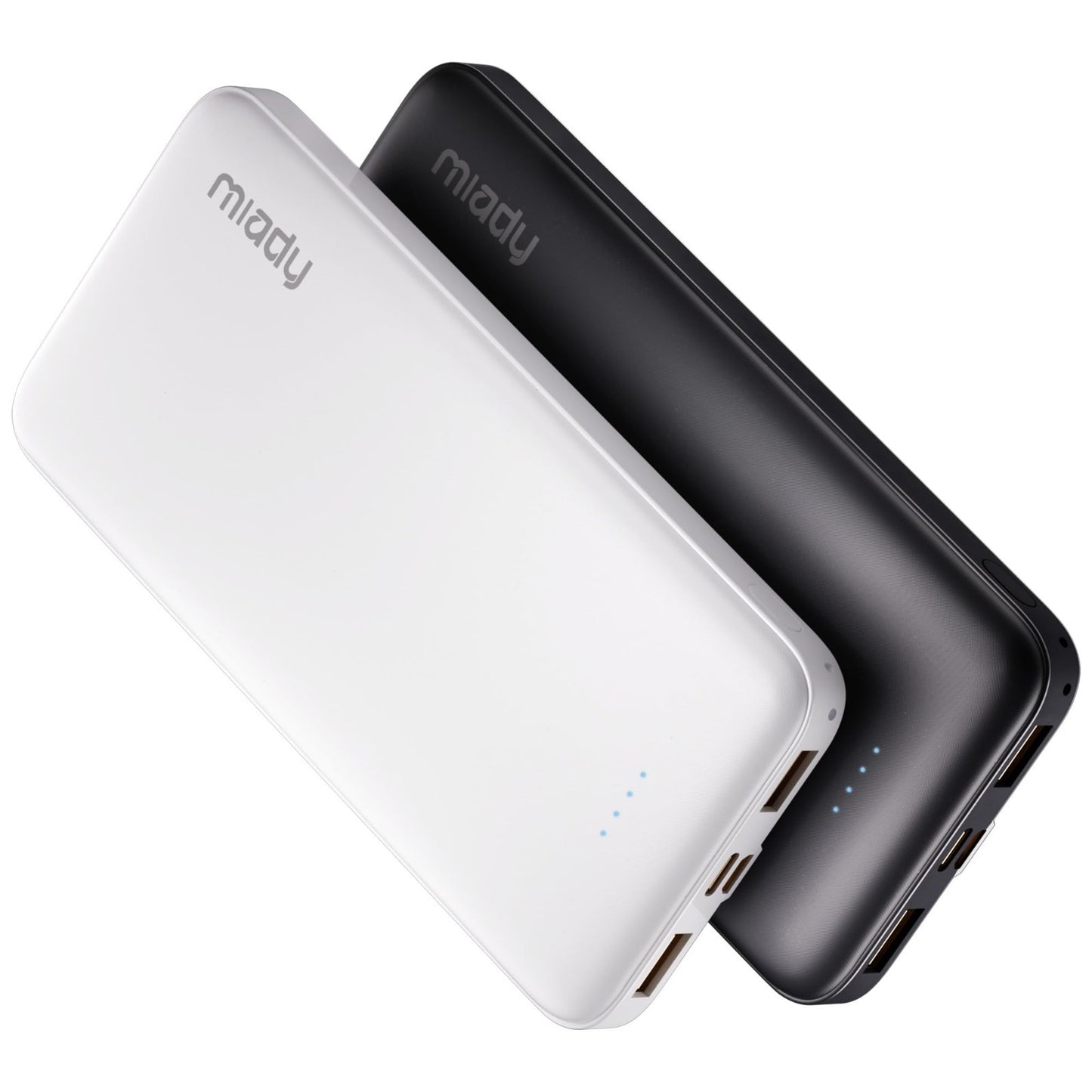 2 Pack 10000mAh Portable Power Bank Charger   Travel Battery Pack, Fast Charging1