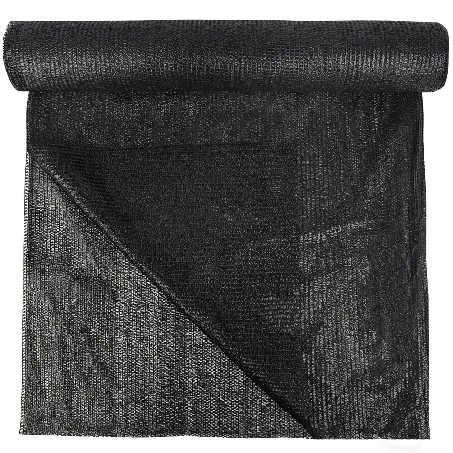 120x6 FT Outdoor Shade Cloth - 70% Black Mesh Tarp, UV Resistant Garden Cover fo1