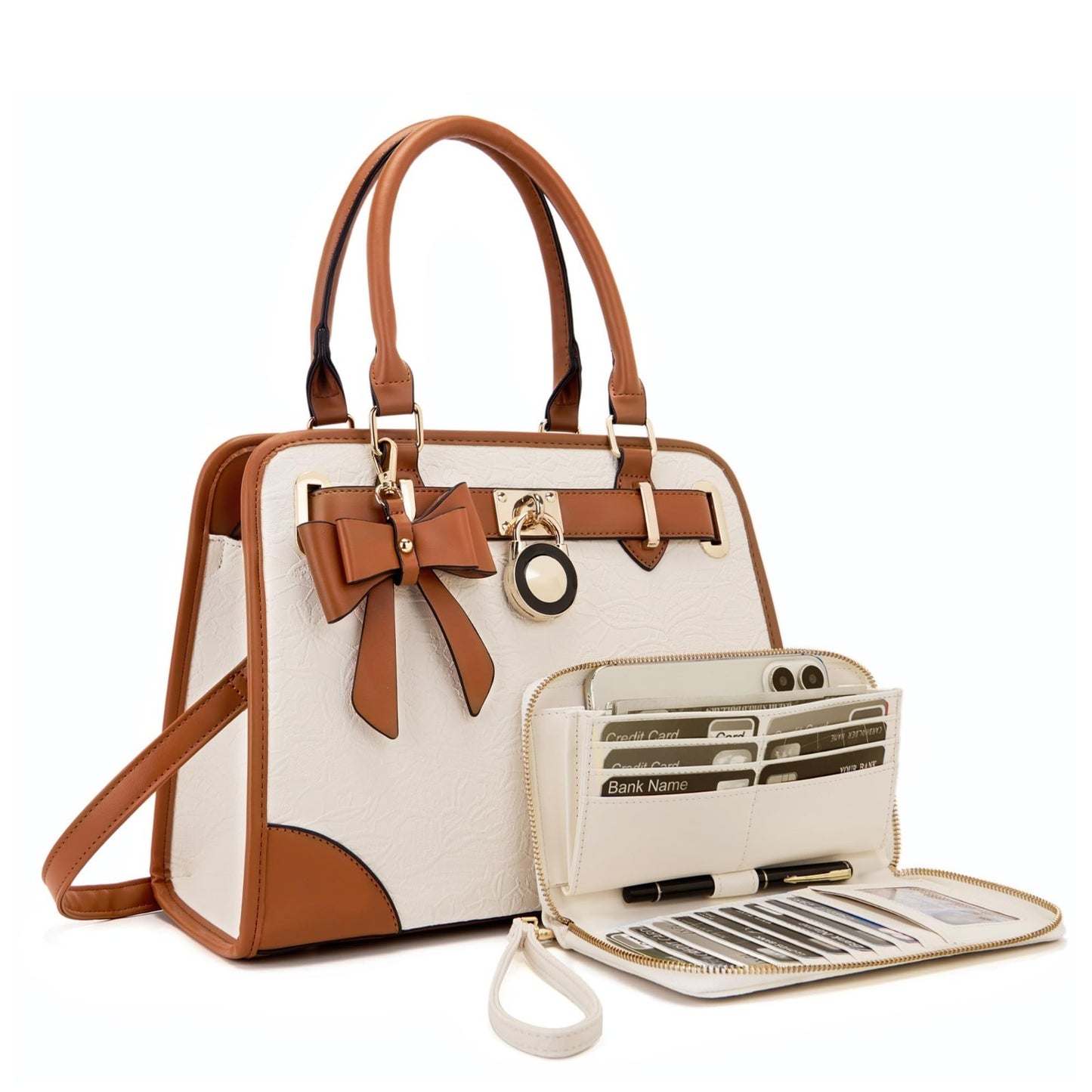 Versatile Women's Handbag - Stylish Tote, Satchel & Shoulder Bag Wallet1