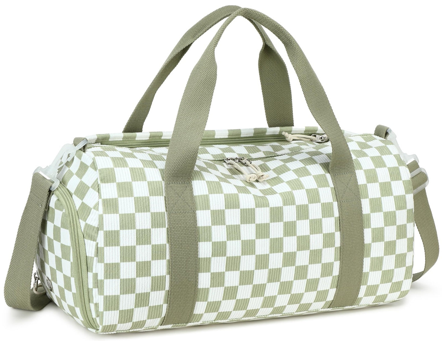 Cute Girls Duffle Bag with Shoes Compartment, Waterproof Gym & Travel Bag1