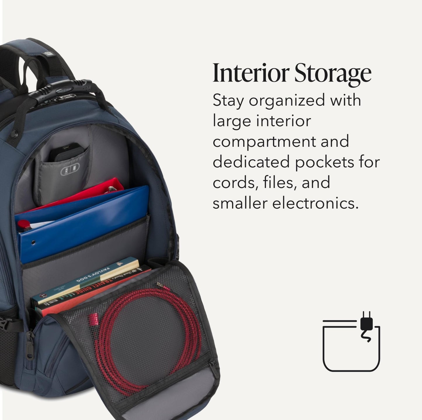 Large TSA Friendly Laptop Backpack for 17" Laptops, RFID Protection, Tablet Pock4