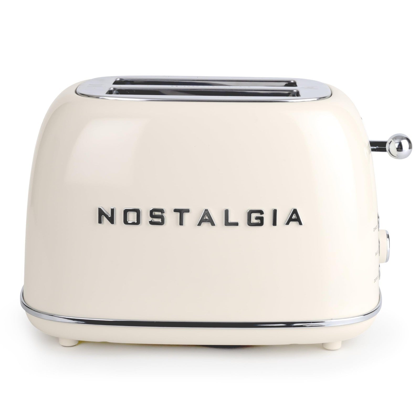 Vintage Retro 2 Slice Toaster   Enamel Steel, Wide Slots, 6 Levels, Defrost & Ca1
