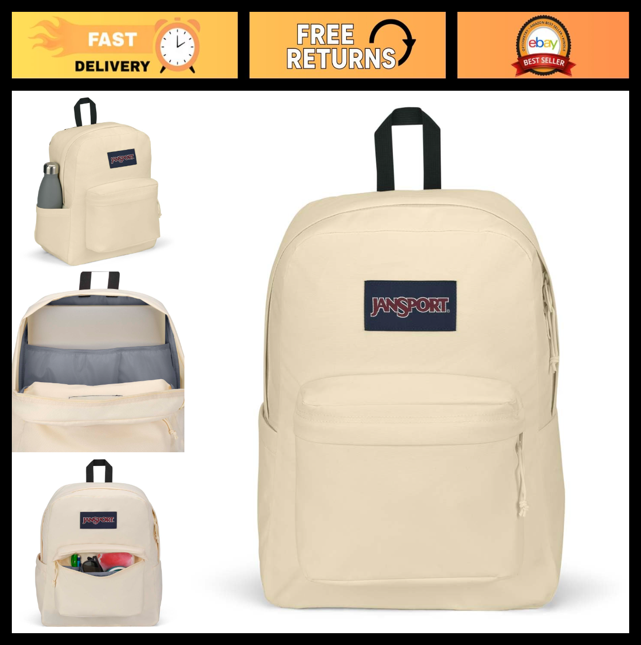 Durable Lightweight Backpack for School, Travel, Hiking   Multiple Colors Availa0