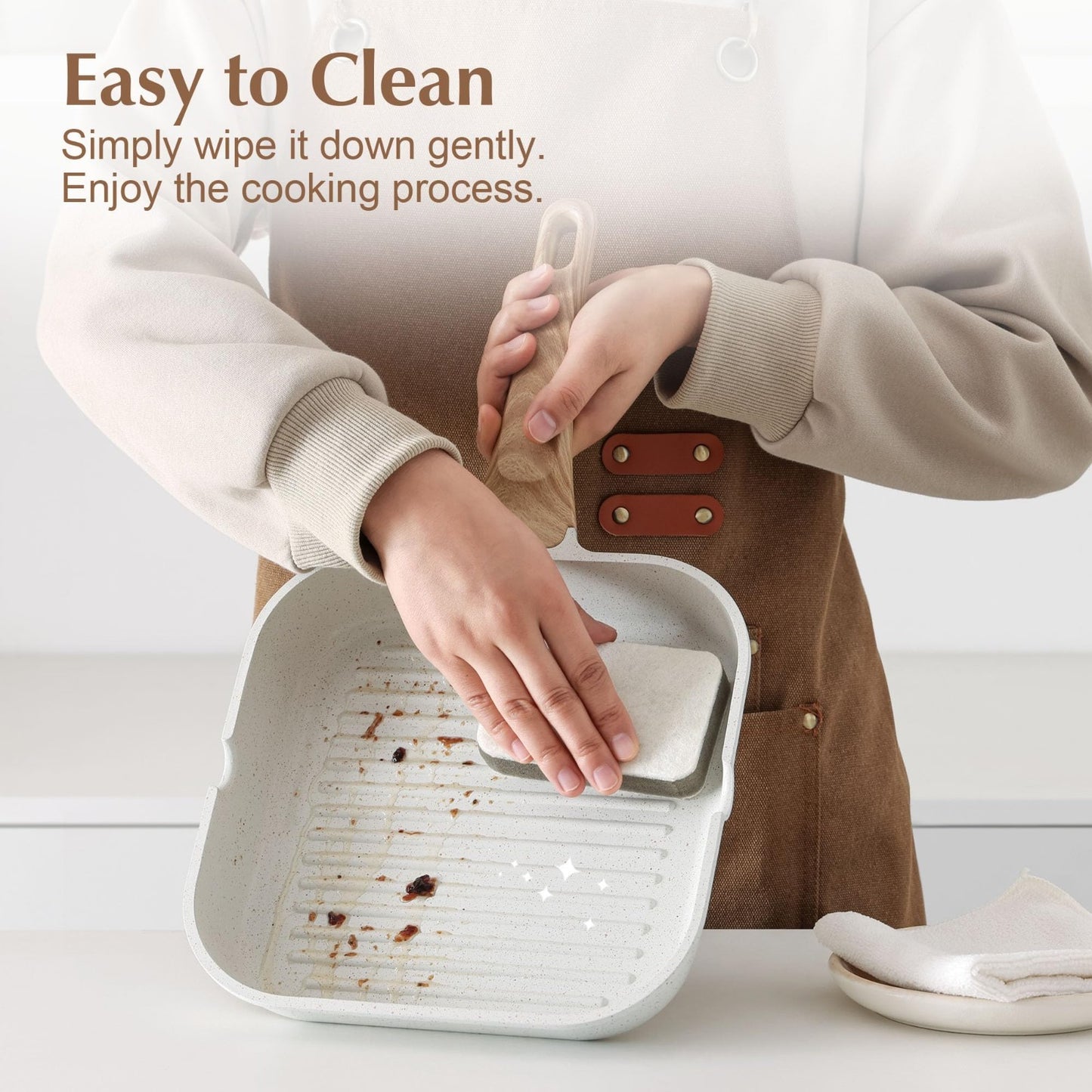 Optimized eBay Title:  "12-Inch Nonstick Ceramic Grill Pan - Durable, Non-Toxic4