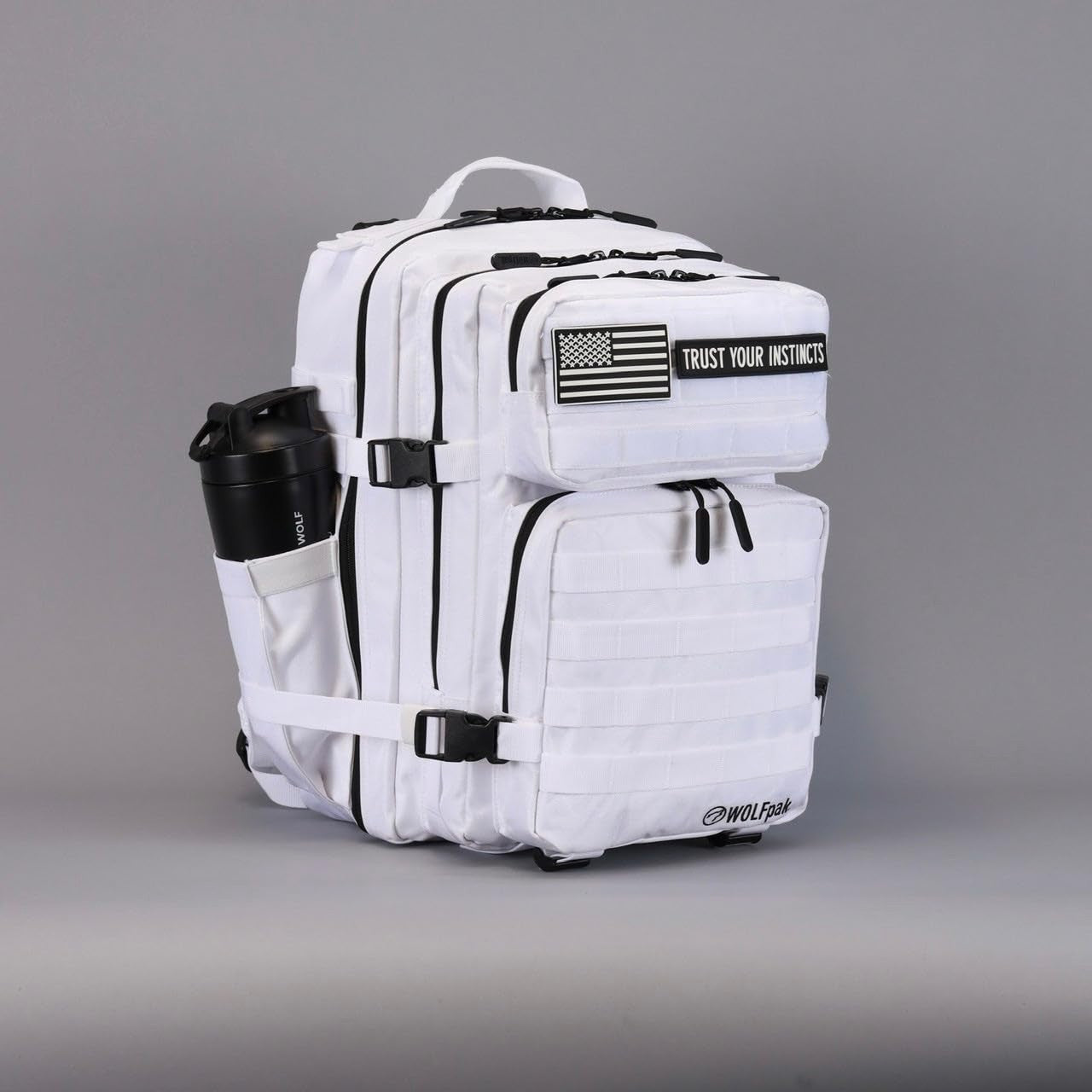 Durable 35L Waterproof Gym Backpack, MOLLE Webbing, Laptop Pocket, Athletic Gear11