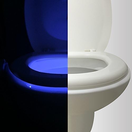 16 Color Motion Sensor LED Toilet Night Light,Toilet Bowl Lights,Cool Gadgets,5 1