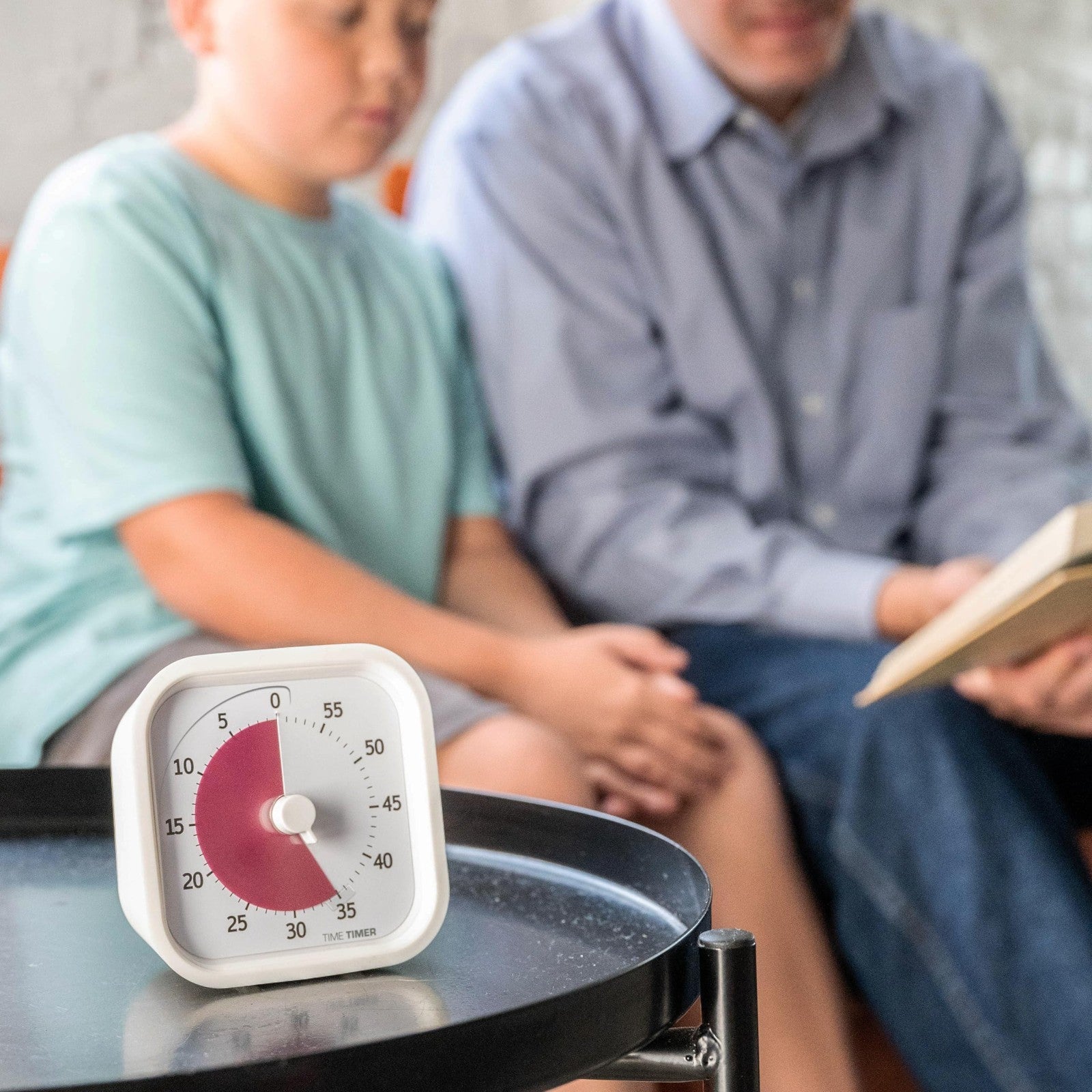 60 Minute Visual Timer for Kids & Home   Silent Operation Study Tool, Office Des4